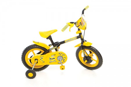 Bic. Aro 12" Preta / amarelo